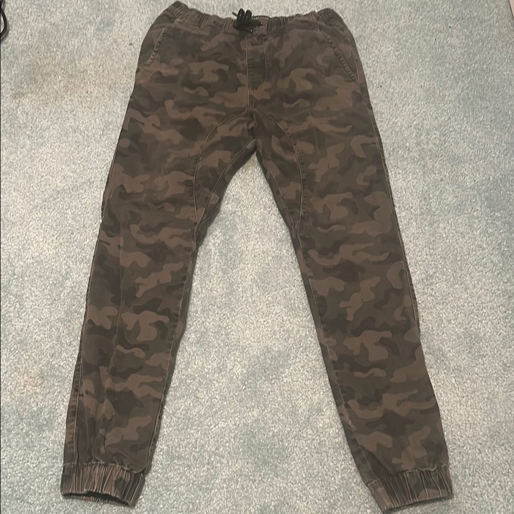 Zanerobe Camouflage Jogger Pants